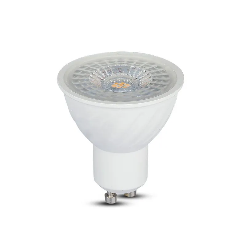 Żarówka LED V-TAC SAMSUNG CHIP GU10 6W 10ST (Wąski Kąt Światła) VT-249 4000K 445LM 5 Lat Gwarancji