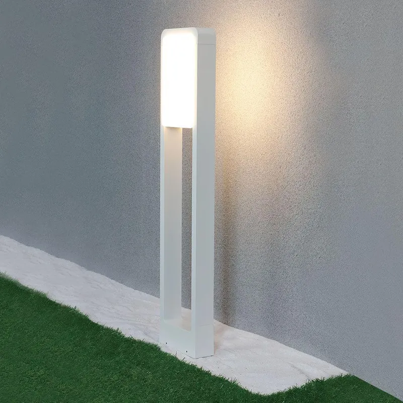 Słupek Ogrodowy V-TAC 10W LED SAMSUNG CHIP IP65 80cm VT-33 4000K 900LM 3 Lata Gwarancji - Biały