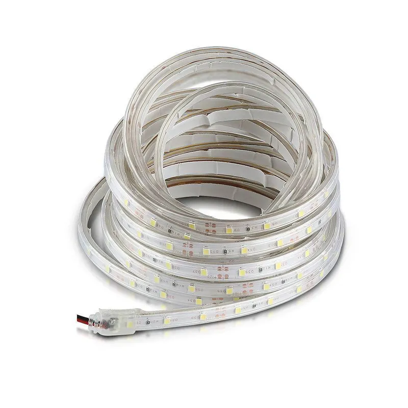 Taśma LED V-TAC 12V SMD3528 300LED IP65 Rękaw 4,2W/M VT-3528 60-N 6500K 420LM