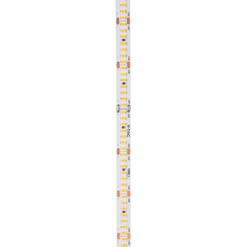 Taśma LED V-TAC CREE CHIP 24V CRI90 2XPCB 10mm 10mb 18W/M 238LED/M VT-2835 238 4000K 2150LM 6 Lat Gwarancji