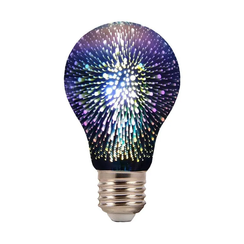 Żarówka LED V-TAC 3W E27 Filament Gwiazdy 3D A60 VT-2203-N 3000K 20LM