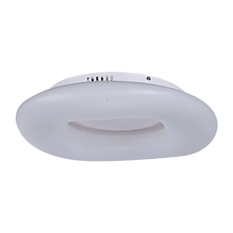 Oprawa Sufitowa Plafoniera V-TAC 20W LED Owal Zmiana Barwy 30cm Ściemnianie VT-7308 2700K-6400K 2150LM 3 Lata Gwarancji - Biały