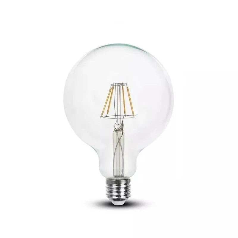 Żarówka LED V-TAC 6W Filament E27 Kula Glob G95 VT-1993 3000K 600LM