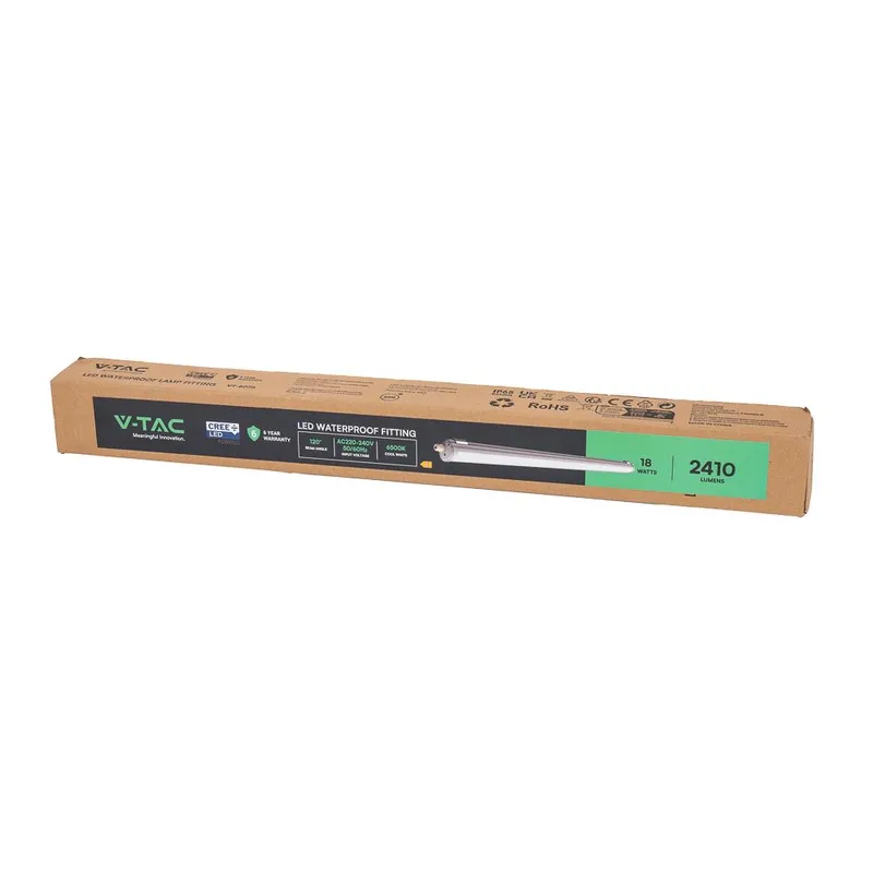 Oprawa Hermetyczna LED V-TAC CREE CHIP G-Series 60cm 18W 135LM/W VT-6076 4000K 2410LM 6 Lat Gwarancji