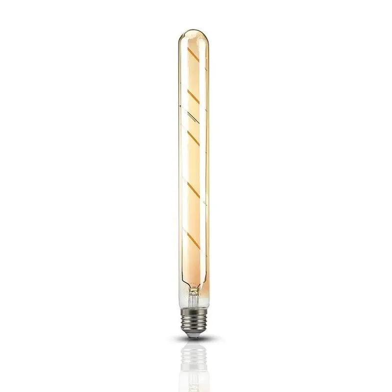 Żarówka LED V-TAC 5W T30 E27 Filament Bursztyn 30x300mm VT-2005-N 2200K 500LM
