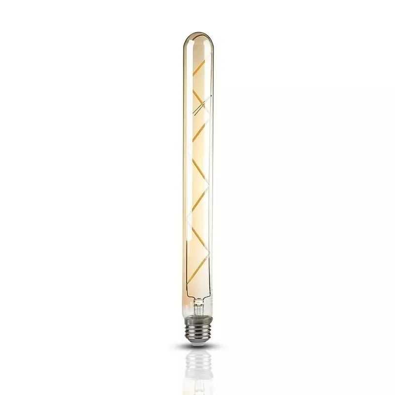 Żarówka LED V-TAC 7W T30 E27 Filament Bursztyn 30x300mm VT-2008-N 2200K 700LM