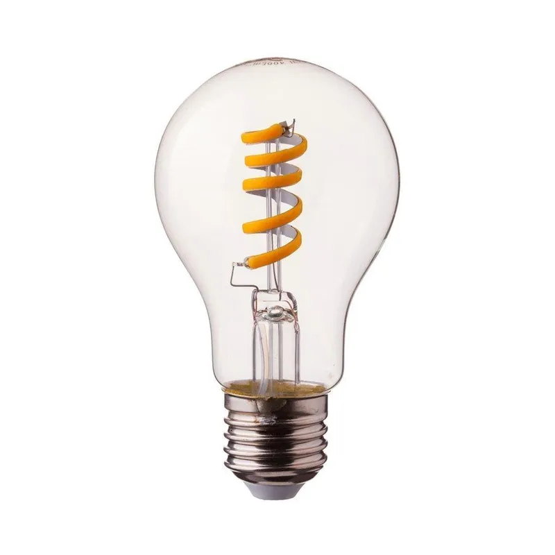 Żarówka LED V-TAC 4W E27 A60 Spiral Filament VT-2164-N 3000K 300LM