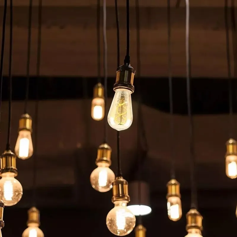 Żarówka LED V-TAC 4,8W E27 Filament Bursztyn Vintage ST64 Ściemnialna VT-2065 2200K 250LM