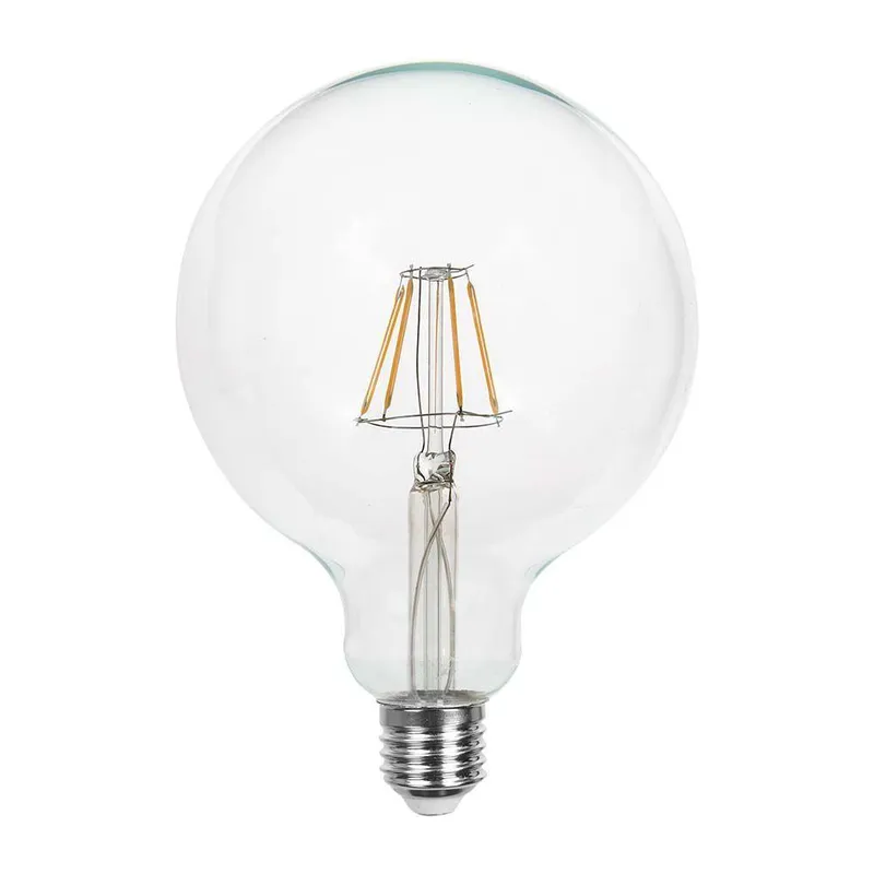Żarówka LED V-TAC 12W Filament E27 Kula Glob G125 VT-2143 3000K 1521LM