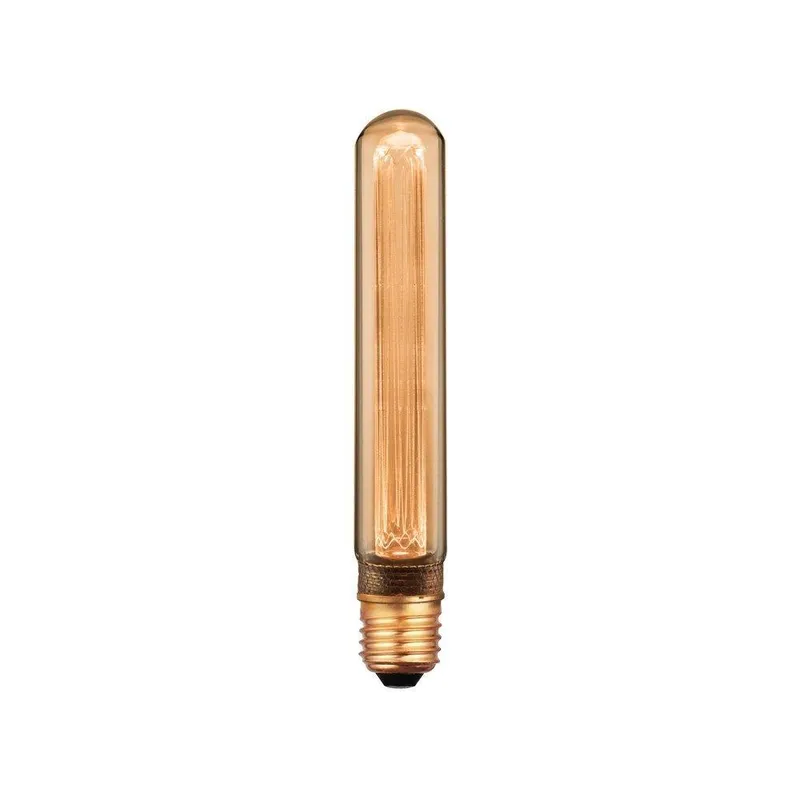 Żarówka LED V-TAC 2W Edison Retro E27 T30 Bursztynowa 30x185mm VT-2162 1800K 65LM