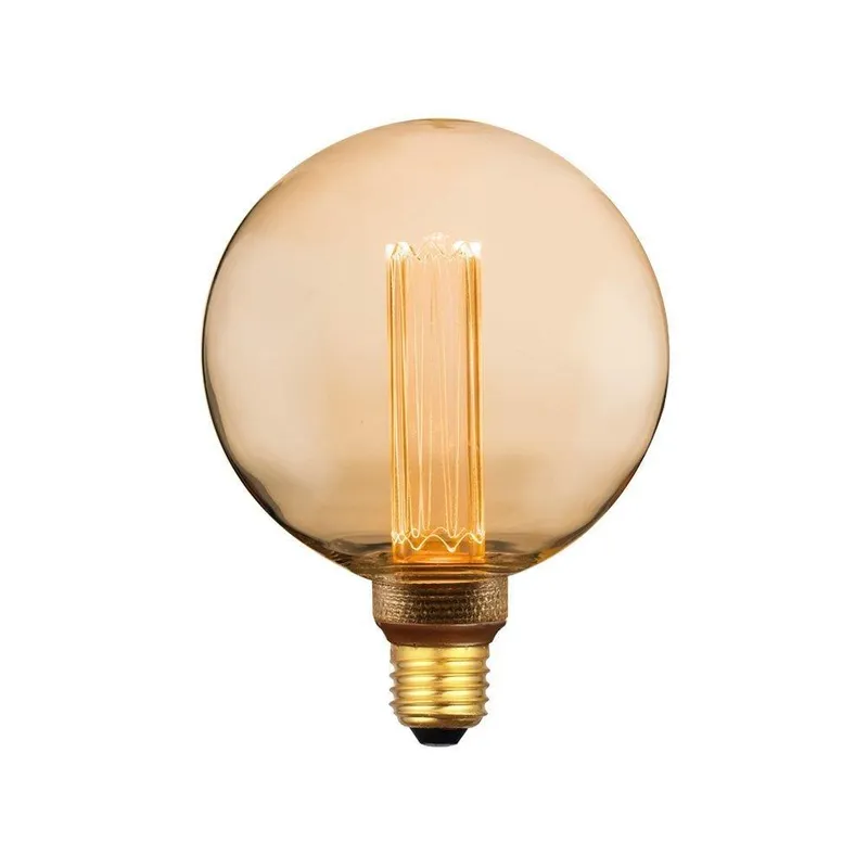 Żarówka LED V-TAC 4W Edison Retro E27 G125 Bursztynowa 125x164mm VT-2195 1800K 200LM