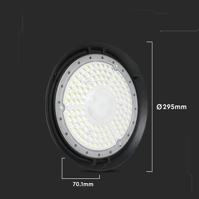 Oprawa V-TAC 200W LED UFO High Bay IP65 ALU 135LM/W VT-92201-N 6500K 27000LM 5 Lat Gwarancji