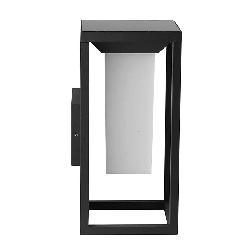 Kinkiet Ogrodowy Ścienny Solarny V-TAC 2W LED SAMSUNG CHIP 2-FUNKCJE IP65 VT-77-N 3000K 220LM 3 Lata Gwarancji - Szary