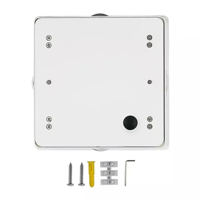 Oprawa Ścienna V-TAC 4W LED IP65 Kwadrat VT-704 4000K 428LM - Biały