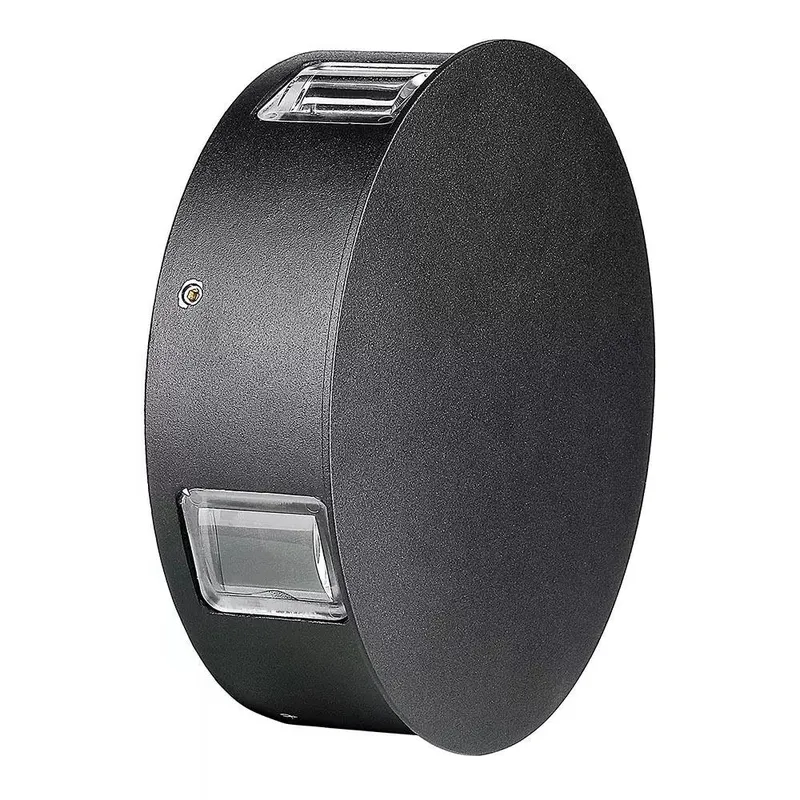 Oprawa Ścienna V-TAC 3W LED IP65 Okrągła VT-706 3000K 428LM - Czarna