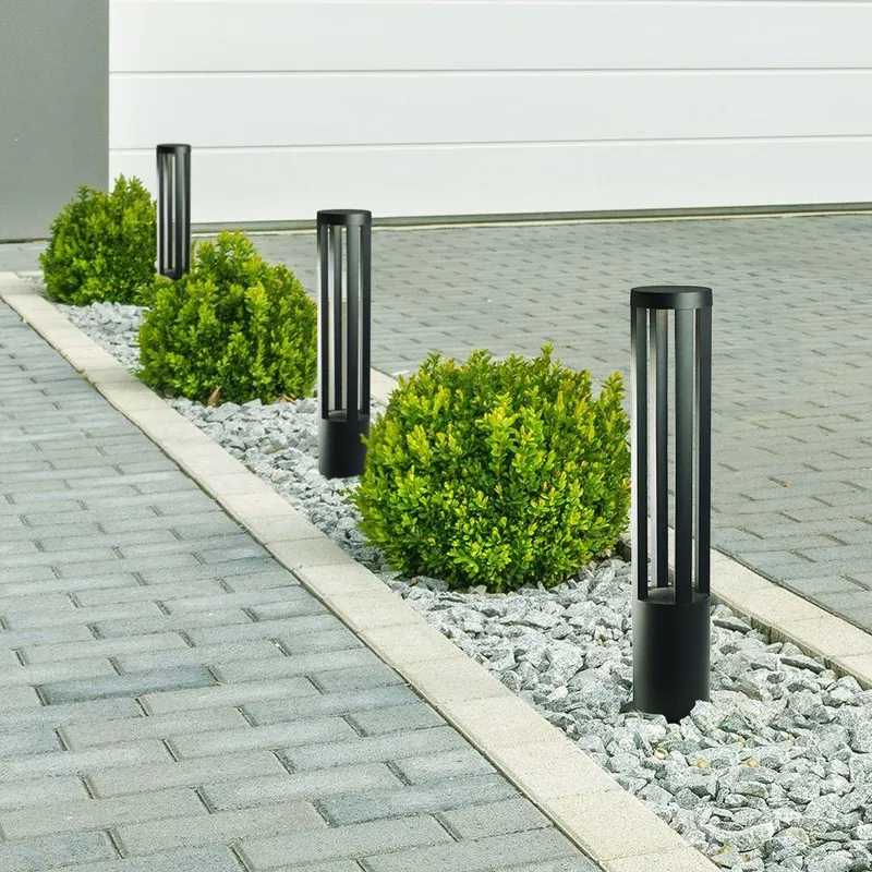 Słupek Ogrodowy V-TAC 10W LED IP65 80cm VT-820 3000K 1000LM - Szary