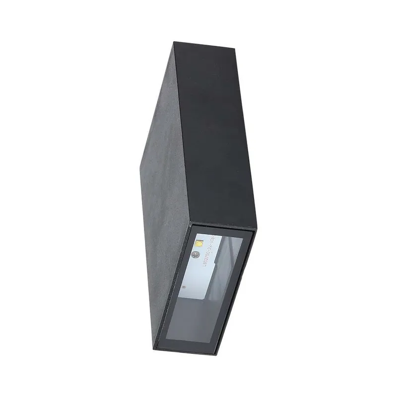 Oprawa Kinkiet Ścienny Góra Dół V-TAC 4W LED IP65 VT-844-B-N 6400K 400LM - Czarna