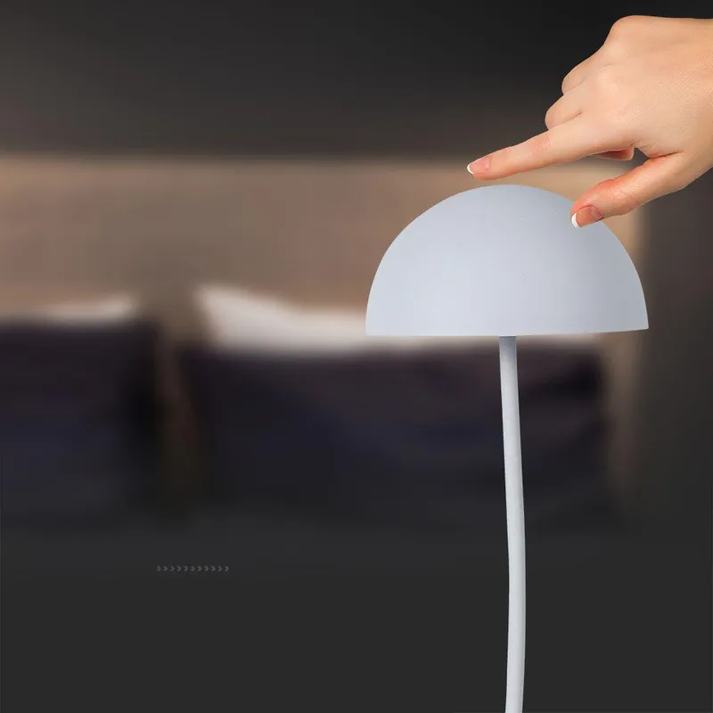 Lampka Stołowa Nocna V-TAC 3W LED 36cm Ładowanie Ściemnianie VT-7574 3000K 100LM - Biała