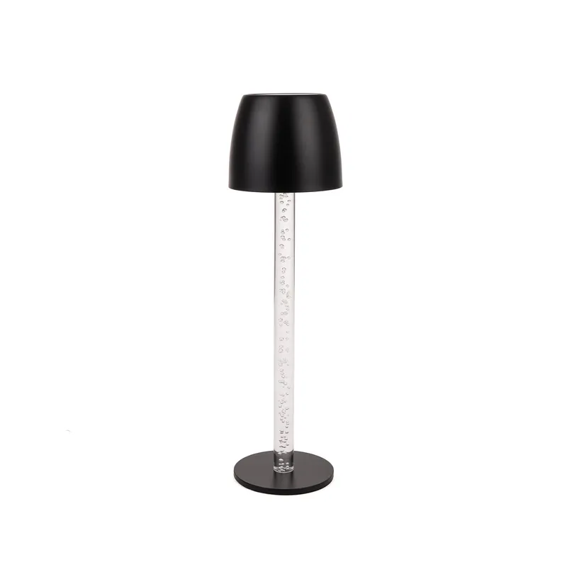 Lampka Stołowa Nocna V-TAC 3W LED 37cm Ładowanie Ściemnianie VT-7576 3000K 310LM - Czarna