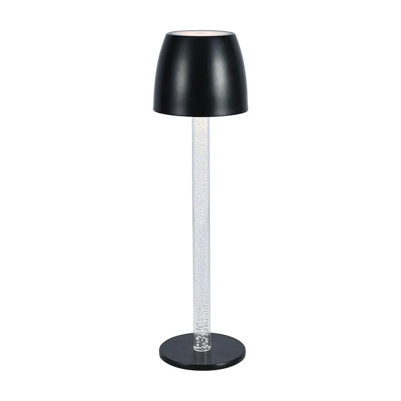 Lampka Stołowa Nocna V-TAC 3W LED 37cm Ładowanie Ściemnianie VT-7576 3000K 310LM - Czarna