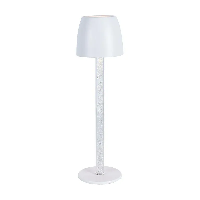 Lampka Stołowa Nocna V-TAC 3W LED 37cm Ładowanie Ściemnianie VT-7576 3000K 310LM - Biała