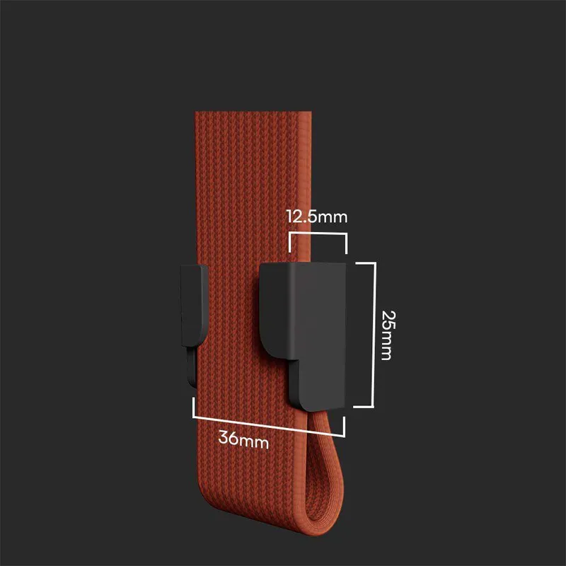 Klips 36x25mm Szynoprzewód Taśmowy 48V V-TAC 3 Lata Gwarancji - Czarne