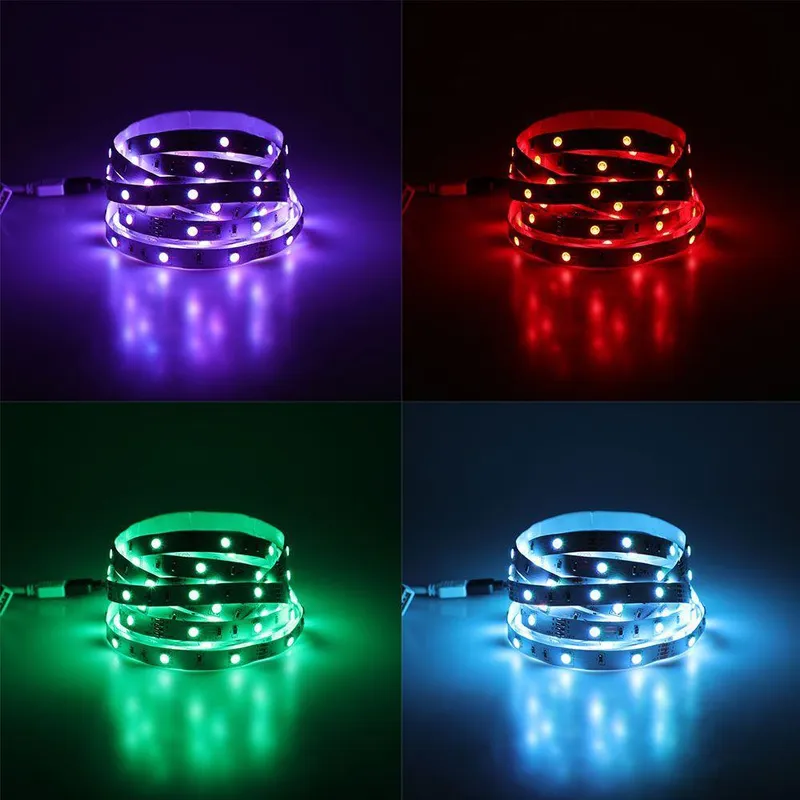 Taśma LED V-TAC Zestaw Smart WI-FI RGB 24V IP65 VT-5050 RGB