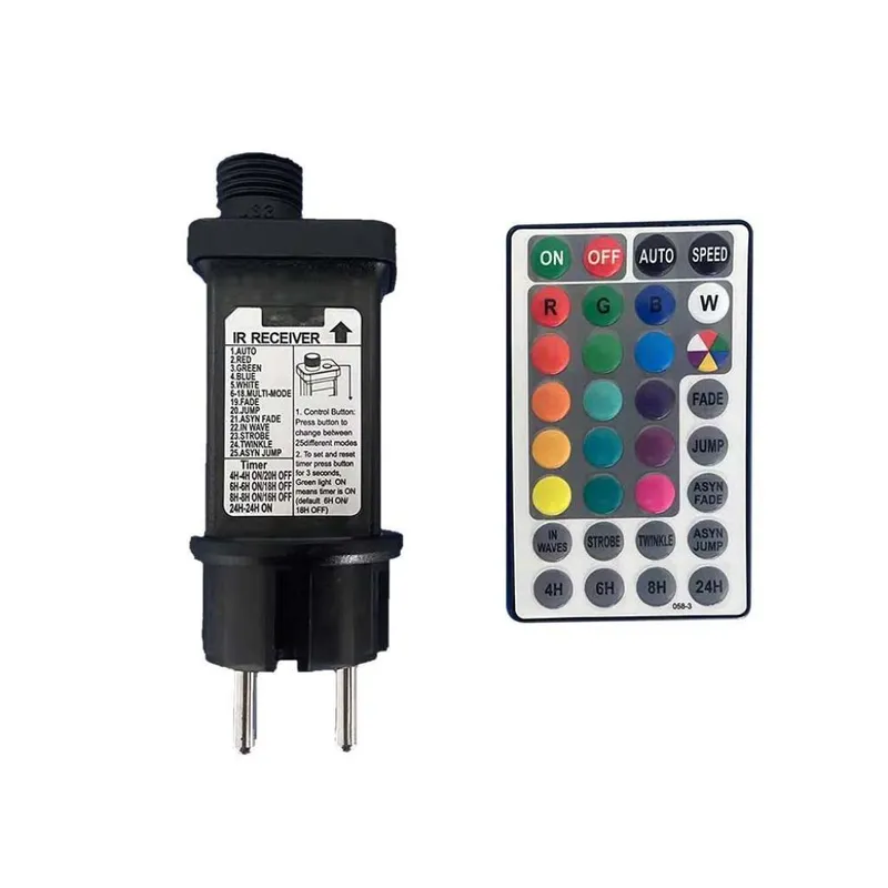 Girlanda Ogrodowa V-TAC (Sznur) LED 13mb 15x0,5W IP44 VT-713S RGB 30LM
