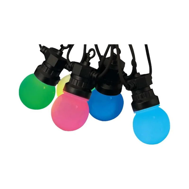 Girlanda Ogrodowa V-TAC (Sznur) LED 13mb 15x0,5W IP44 VT-713S RGB 30LM