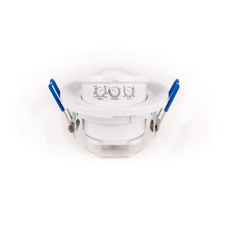 Czujnik Ruchu Mikrofalowy V-TAC Sufitowy Podtynkowy 360ST FI80 1200W VT-80360 5 Lat Gwarancji - Biały