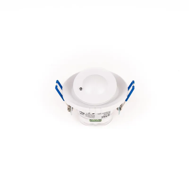 Czujnik Ruchu Mikrofalowy V-TAC Sufitowy Podtynkowy 360ST FI80 1200W VT-80360 5 Lat Gwarancji - Biały