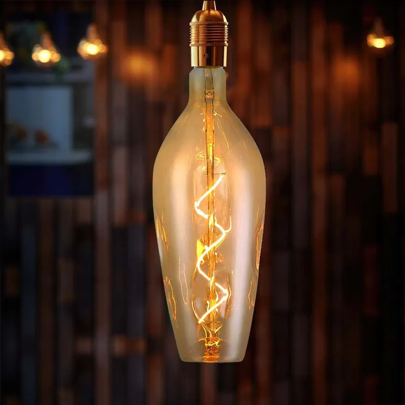 Żarówka LED V-TAC 4W E27 B125 34cm Filament Bursztyn VT-2272 2700K 250LM