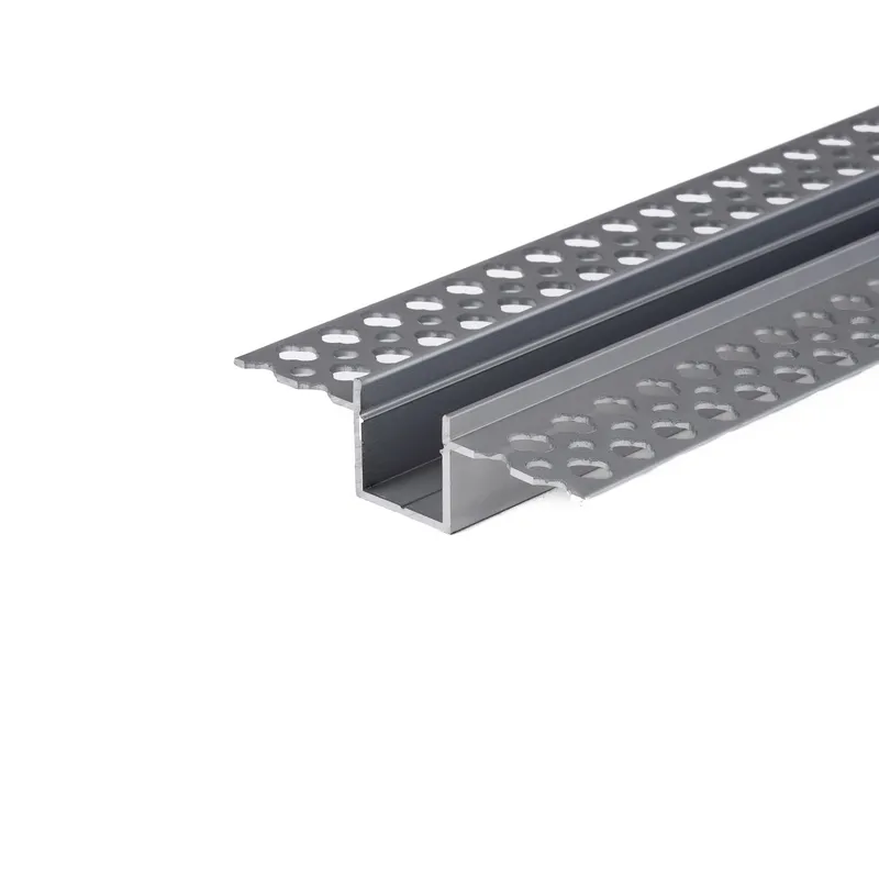 Profil Do LED Zestaw, ALU Anodowany Do Gipsowania 125mm V-TAC 2mb Klosz Mleczny 15x15mm VT-8201