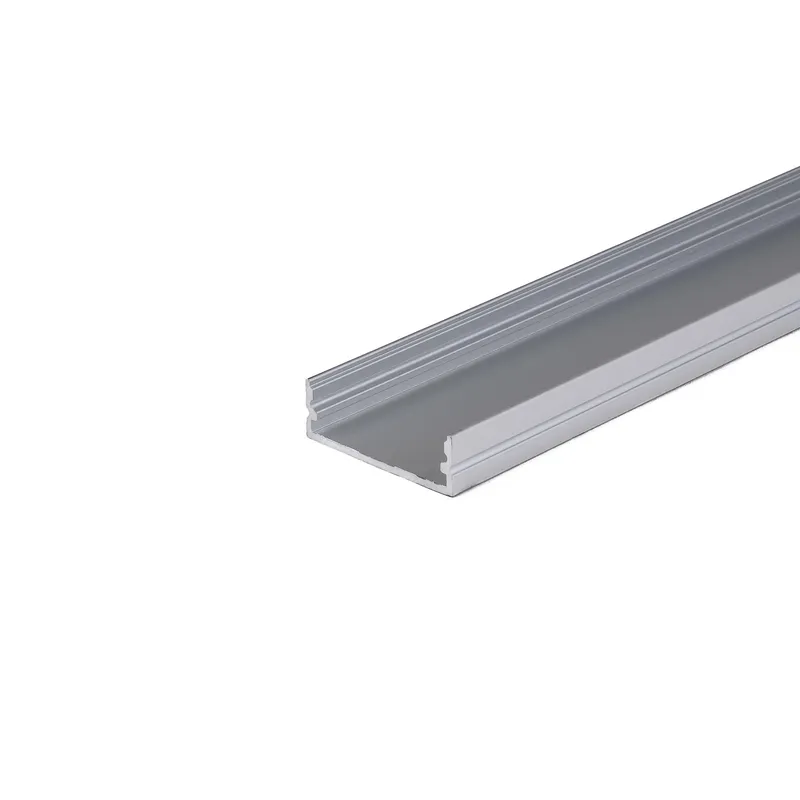 Profil Do LED Zestaw, ALU Anodowany Na Dwie Taśmy 27x10mm V-TAC 2mb Klosz Mleczny 30x10mm VT-8204