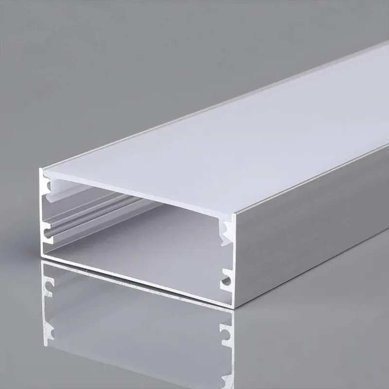 Profil Do LED Zestaw, ALU Anodowany V-TAC 2mb Klosz Mleczny 20x50mm VT-8206
