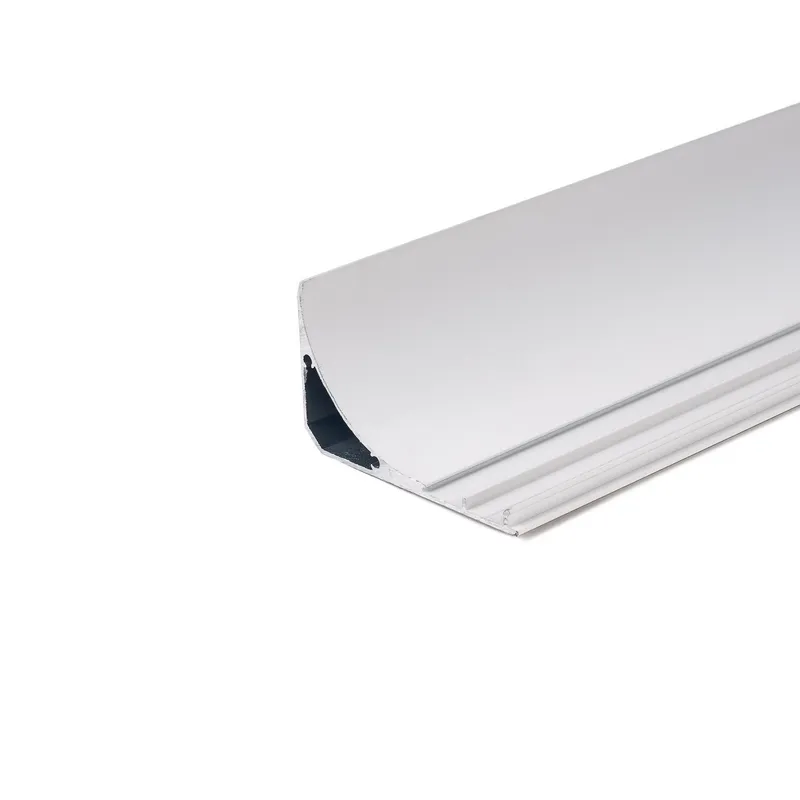 Profil Do LED Zestaw, ALU Narożny Przysufitowy Podszafkowy V-TAC 2mb Klosz Mleczny 60x36mm VT-8208 - Biały