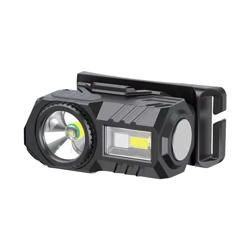 Latarka 3w1 Czołowa Rowerowa V-TAC 3W SMD Ładowanie USB-C IP43 VT-9902 190LM