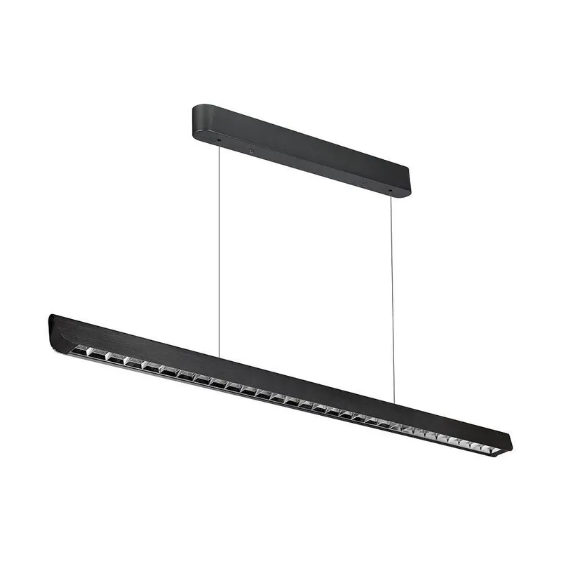 Oprawa V-TAC LED Linear SAMSUNG CHIP LIFUD Driver 36W 60ST CCT Zwieszana 120cm VT-7-36 3000K-4000K-6400K 2880LM 5 Lat Gwarancji - Czarna