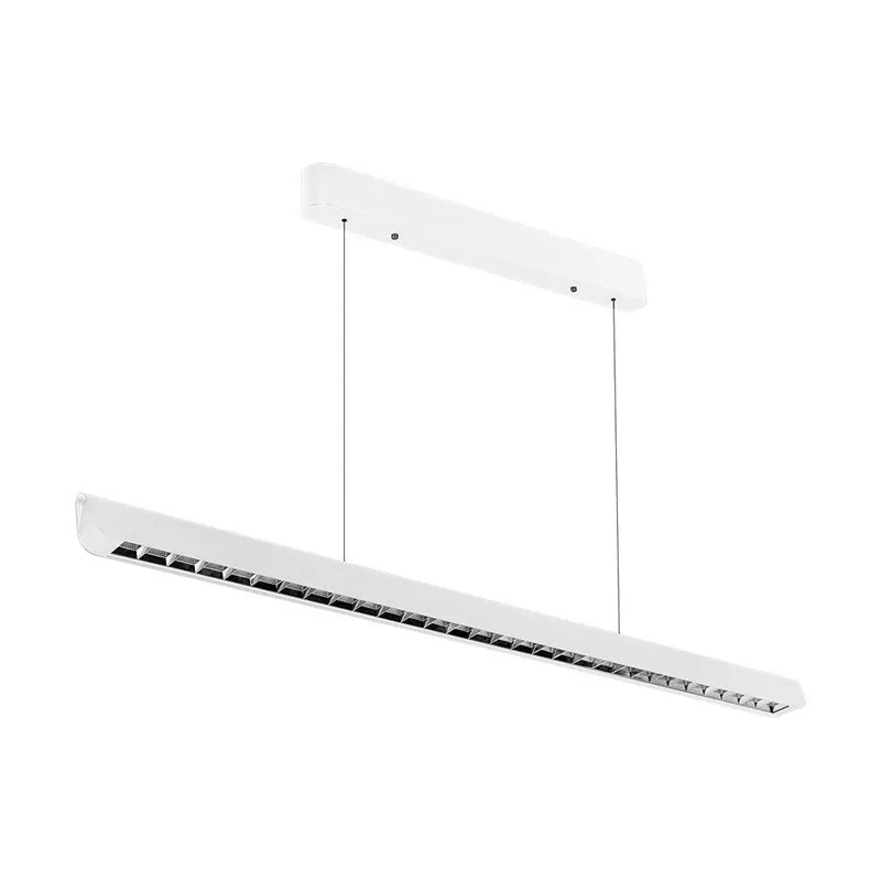 Oprawa V-TAC LED Linear SAMSUNG CHIP LIFUD Driver 36W 60ST CCT Zwieszana 120cm VT-7-36 3000K-4000K-6400K 2880LM 5 Lat Gwarancji - Biała
