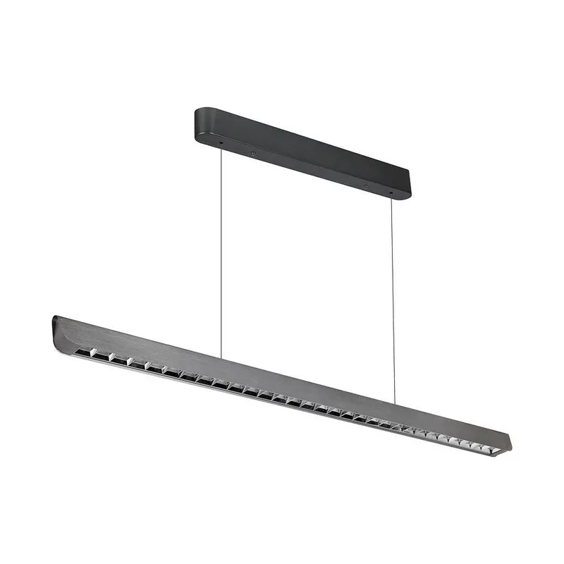 Oprawa V-TAC LED Linear SAMSUNG CHIP LIFUD Driver 36W 60ST CCT Zwieszana 120cm Szary MAT VT-7-36 3000K-4000K-6400K 2880LM 5 Lat Gwarancji