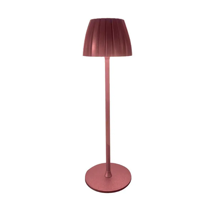 Lampka Stołowa Nocna V-TAC 2,7W LED 34cm Ładowanie USB Ściemnianie Brąz VT-7967 3000K-6000K 110LM