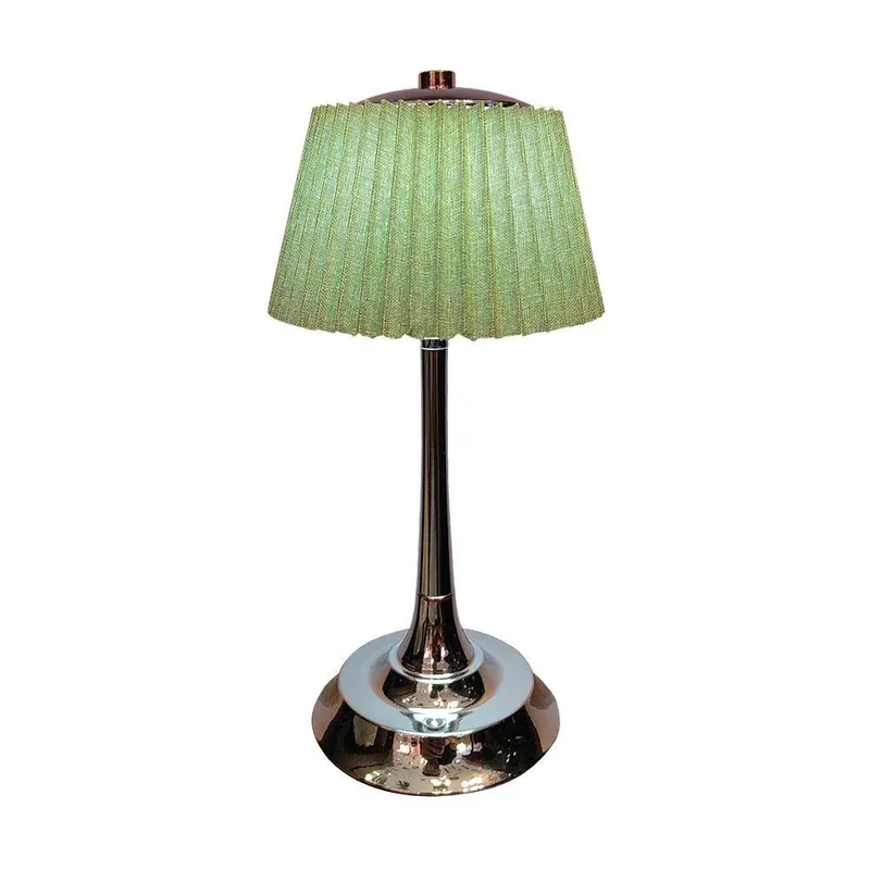 Lampka Stołowa Nocna V-TAC 1,5W LED 28cm Ładowanie USB Ściemnianie VT-7968 3000K-6000K 40LM - Zielona