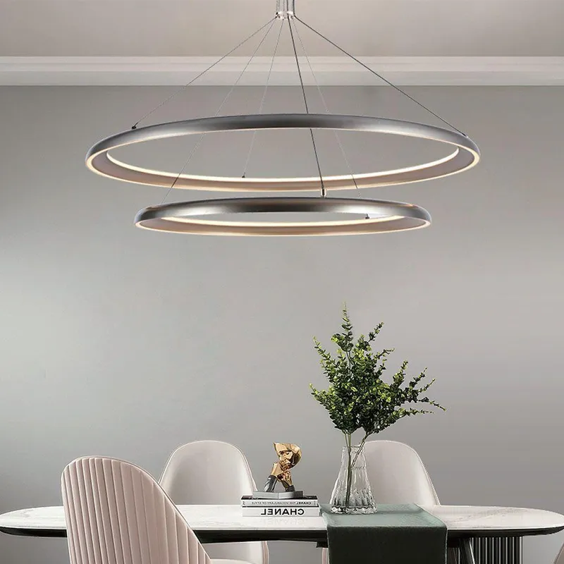 Oprawa Zwieszana V-TAC LED 65W Złoty Czarny 60x107cm VT-7982 3000K 7000LM