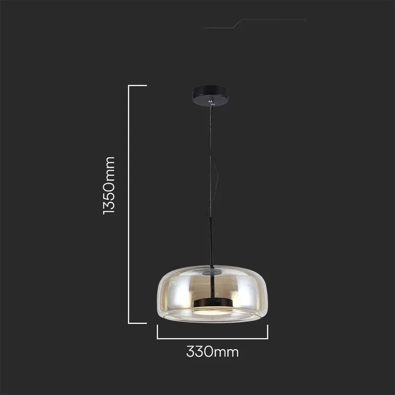 Oprawa Zwieszana V-TAC LED 6W Akryl Bursztyn 33x135cm VT-7988 3000K 750LM
