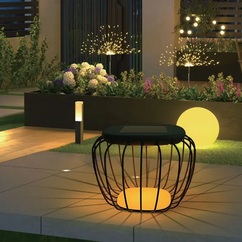 Przenośna Lampa Solarna Druciak V-TAC 1W LED IP44 Zmiana Barwy 42x30cm VT-7993 3000K-6000K 120LM - Czarna