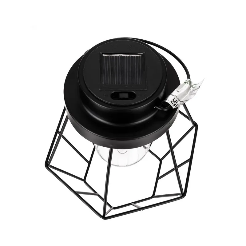 Przenośna Lampa Solarna V-TAC LED IP44 18x21cm VT-7995 2700K 8LM - Czarna