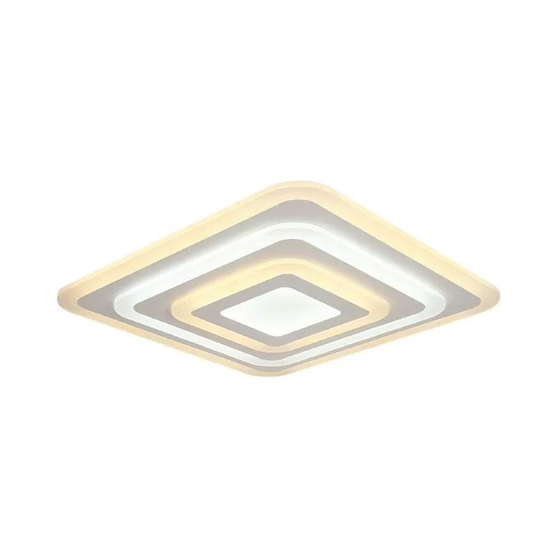 Oprawa Sufitowa V-TAC 82W LED Ściemnialna Pilot Smart VT-7719 3000K-4000K-6000K 6700LM - Biała