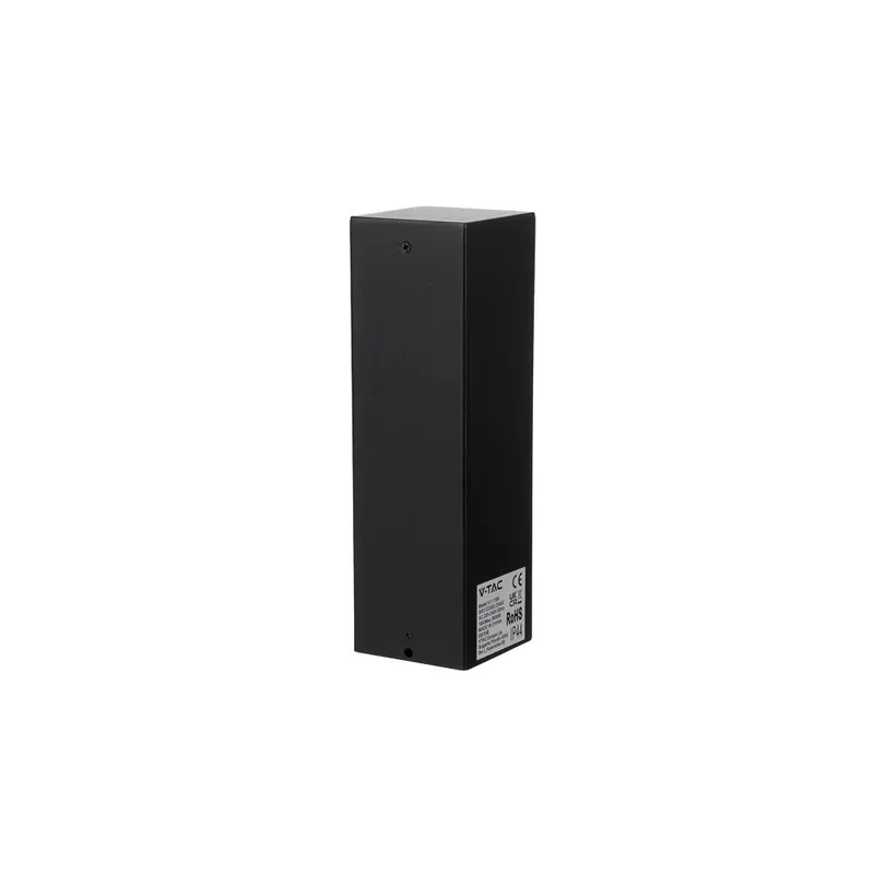Słupek Ogrodowy V-TAC 2 Gniazda 2X16A 23cm 3600W IP44 Grafit VT-1196 3 Lata Gwarancji