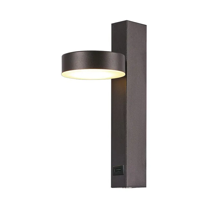 Oprawa LED V-TAC 8W Kinkiet Hotel Łóżko USB VT-10111 3000K 900LM