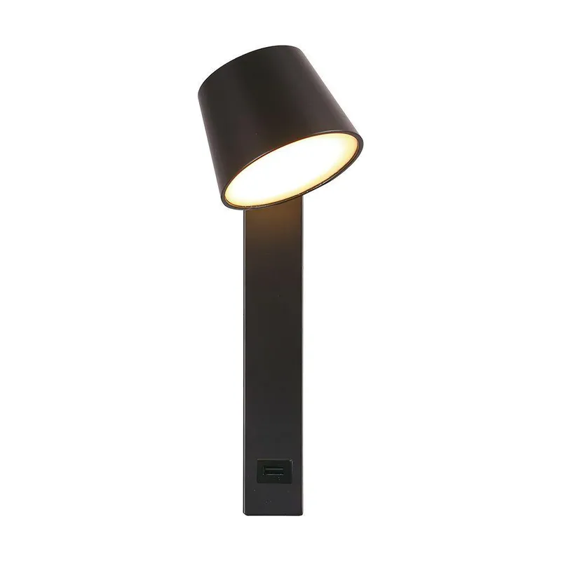 Oprawa LED V-TAC 8W Kinkiet Hotel Łóżko USB VT-10112 3000K 900LM